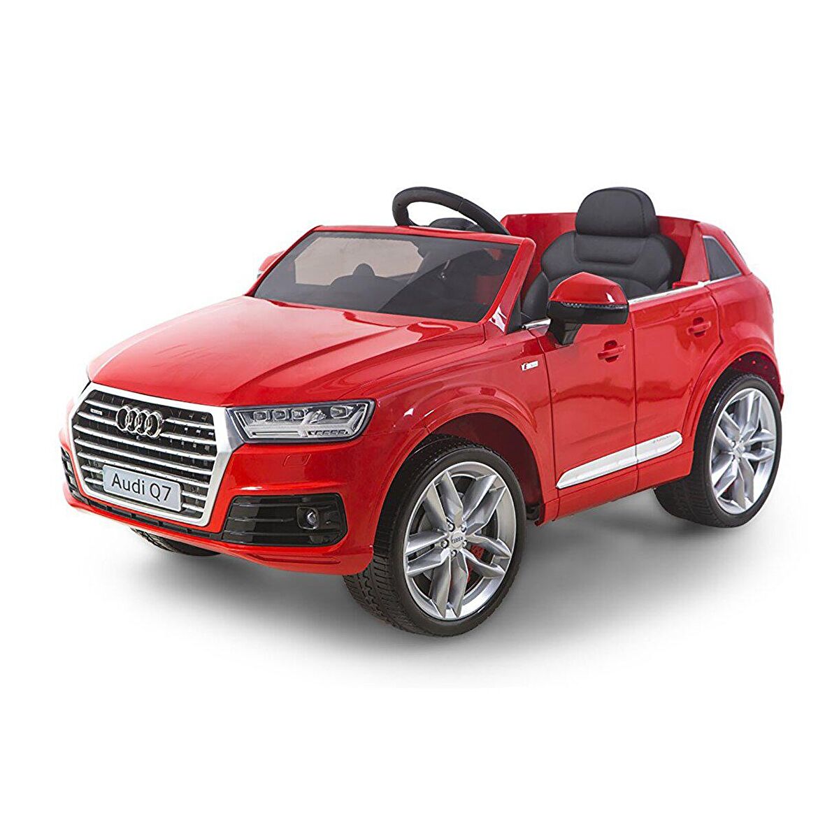Audi Q7 Akülü Araba 12 V Kırmızı