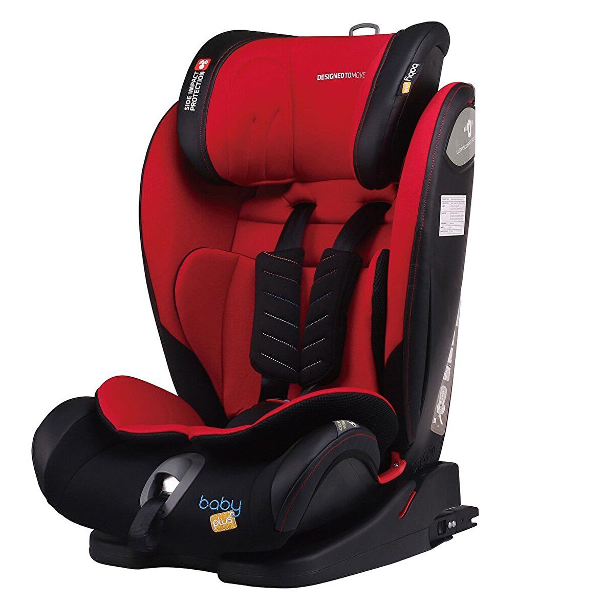 Baby Plus Secure 9 - 36 kg Oto Koltuğu Kırmızı