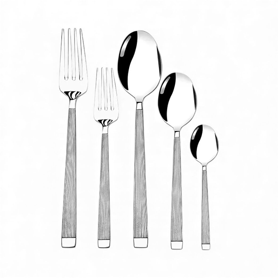 Nehir maria 60 parça çatal kaşık takımı - çatal kaşık seti 12 kişilik