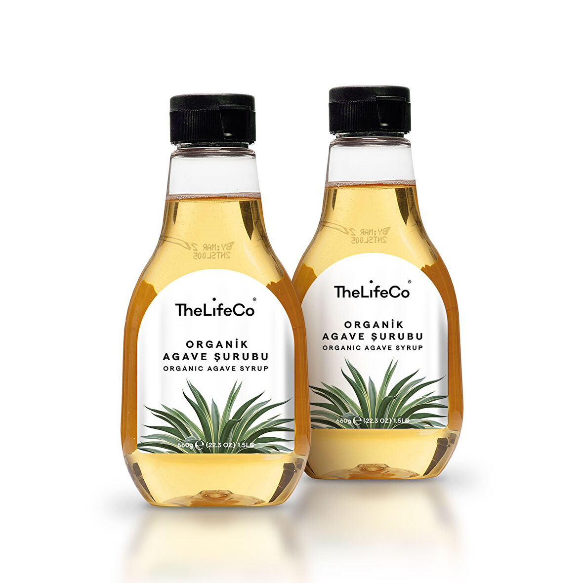 TheLifeCo Organik Agave Şurubu 660 gr x 2 Ad