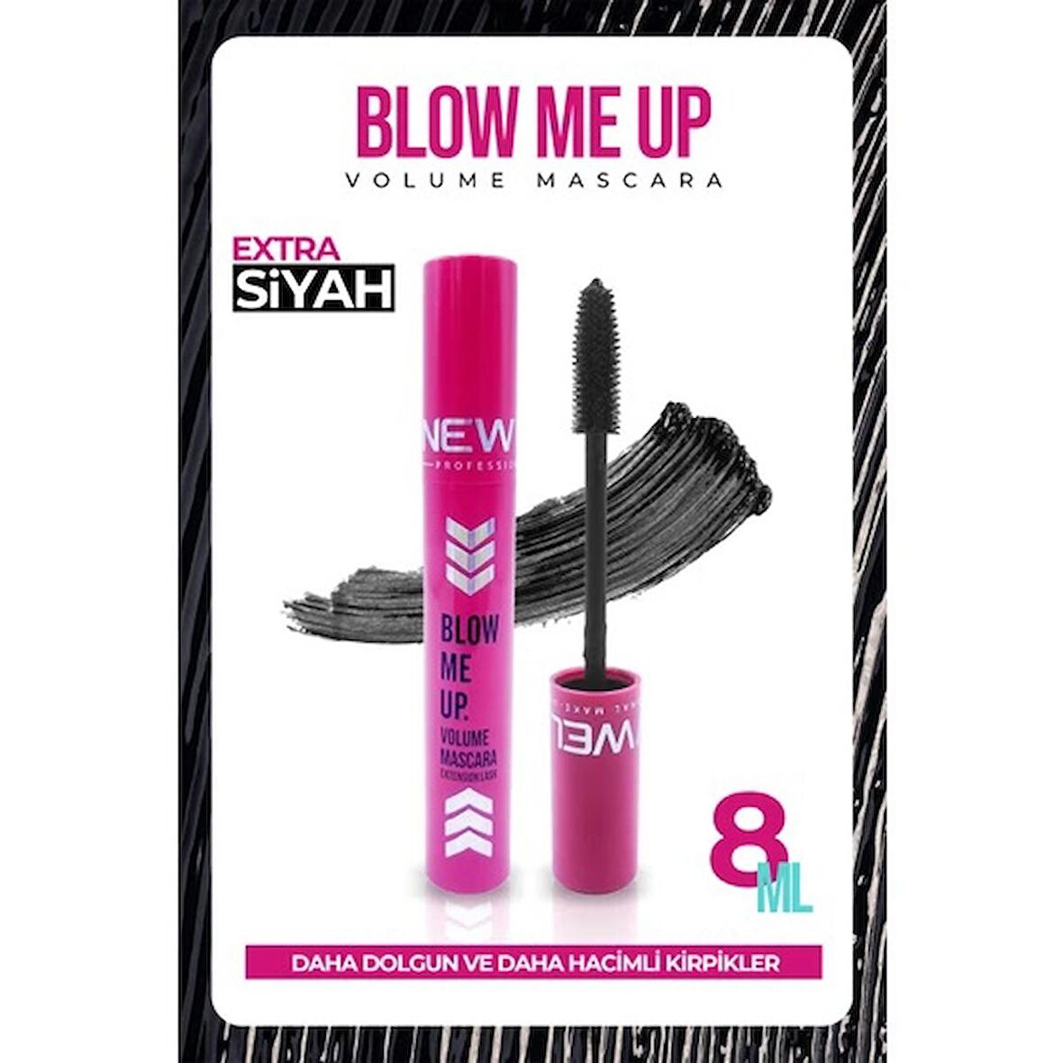 New Well Blow Me Up Volume Mascara 8 ML