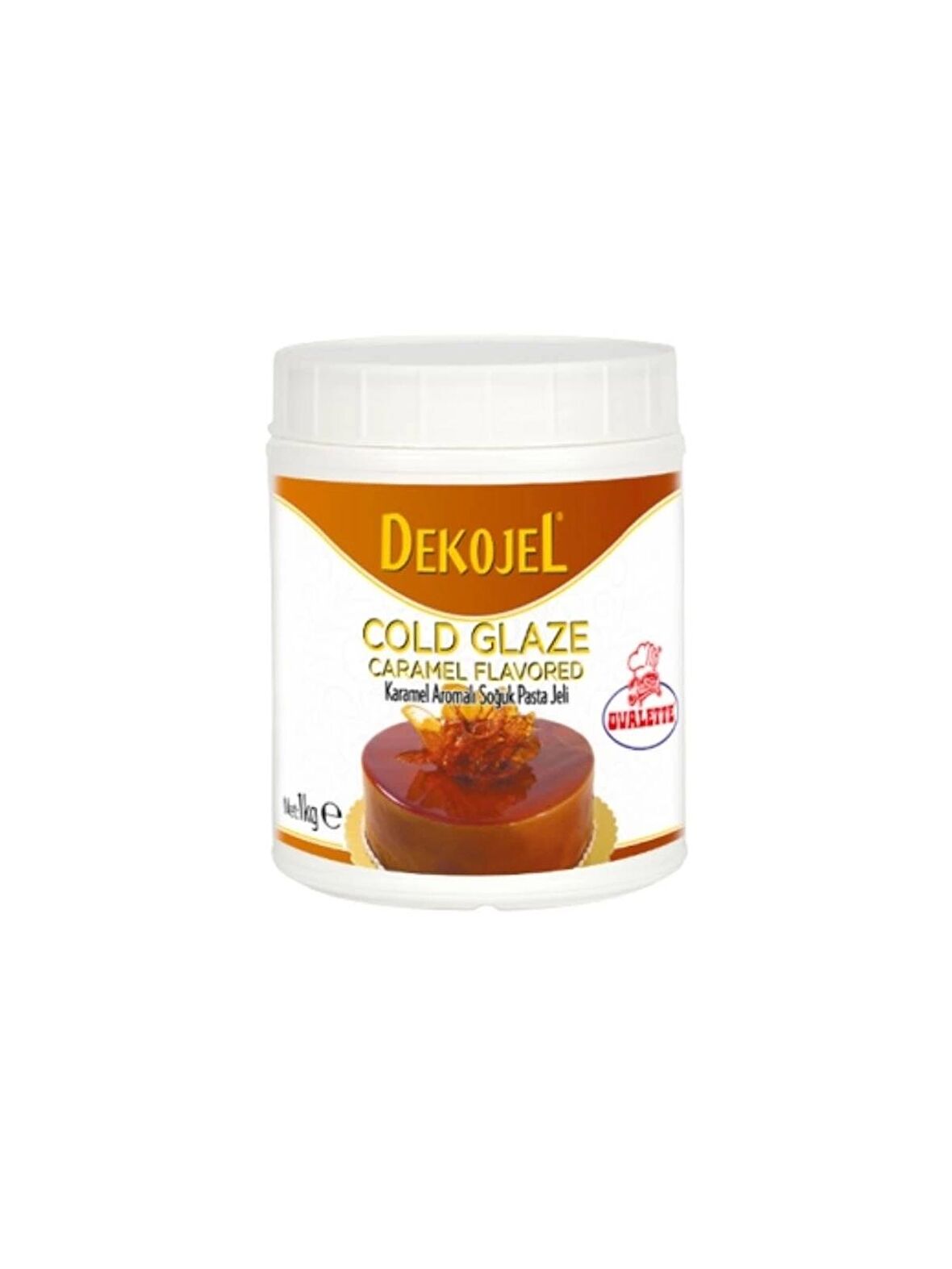 Ovalette Dekojel Karamel Aromalı Soğuk Jöle 1 Kg