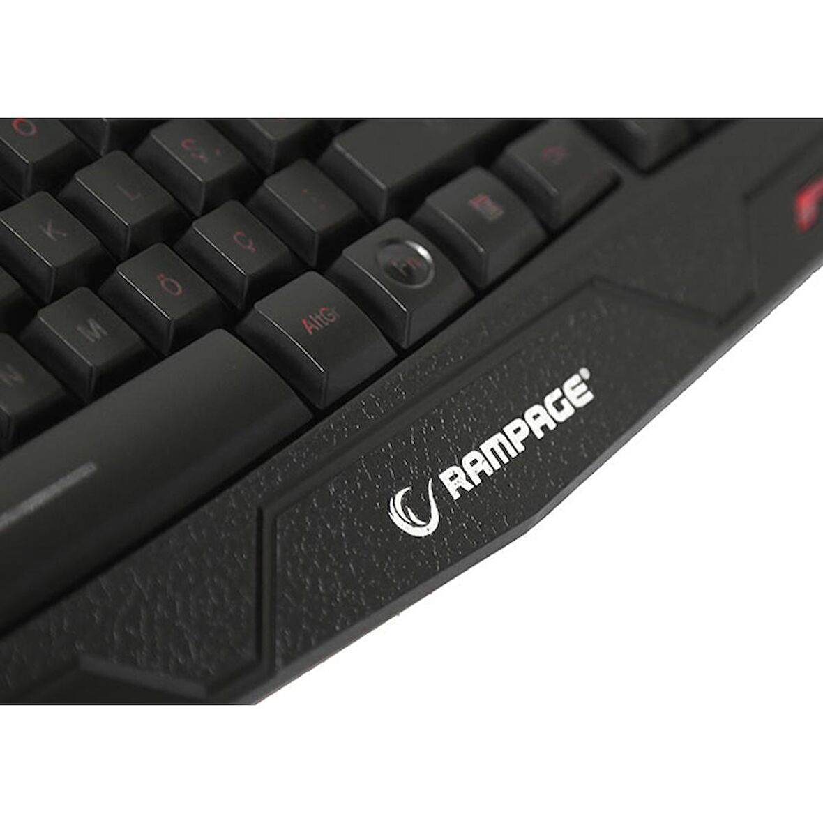 Rampage KM-R77 Siyah Usb 3 Farklı Ledli Gaming Q Multimedia Klavye + Mouse Set