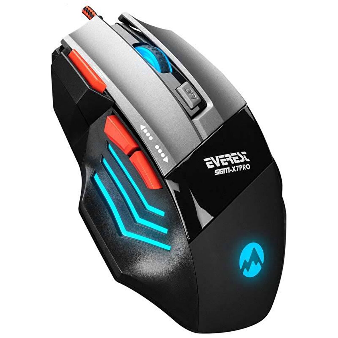 Everest SGM-X7 Pro 7200DPI Optik Kablolu Oyuncu Mouse + Mouse Pad