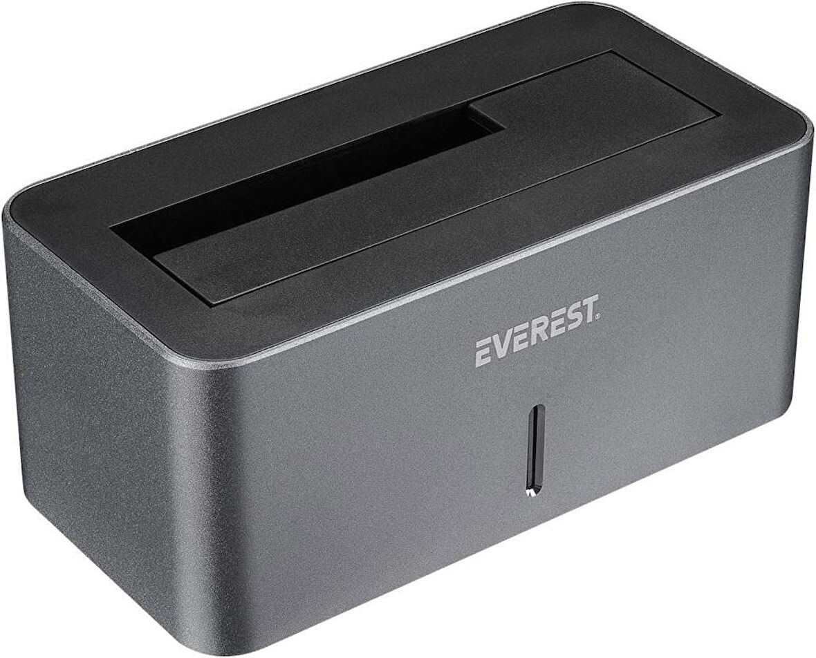 Everest HD3-530 2.5''/3.5'' USB3.0 6Gbps/UASP 4TB/6TB/8TB Docking Harddisk Kutusu