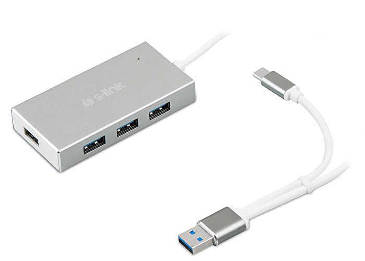 S-link Swapp SW-U320 4 Port Usb 3.0 Type-C Usb Hub