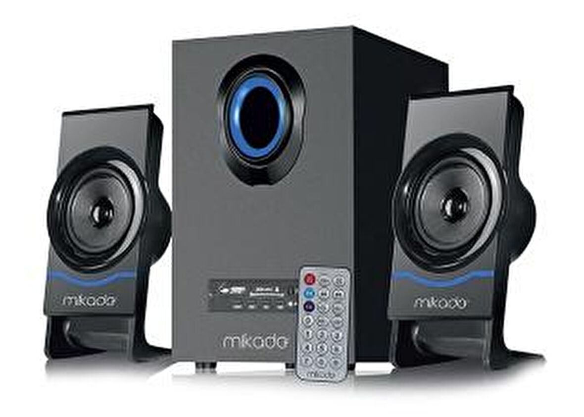 Mikado MD-1700BT Kablosuz Subwooferlı Taşınabilir 2+1 Speaker 