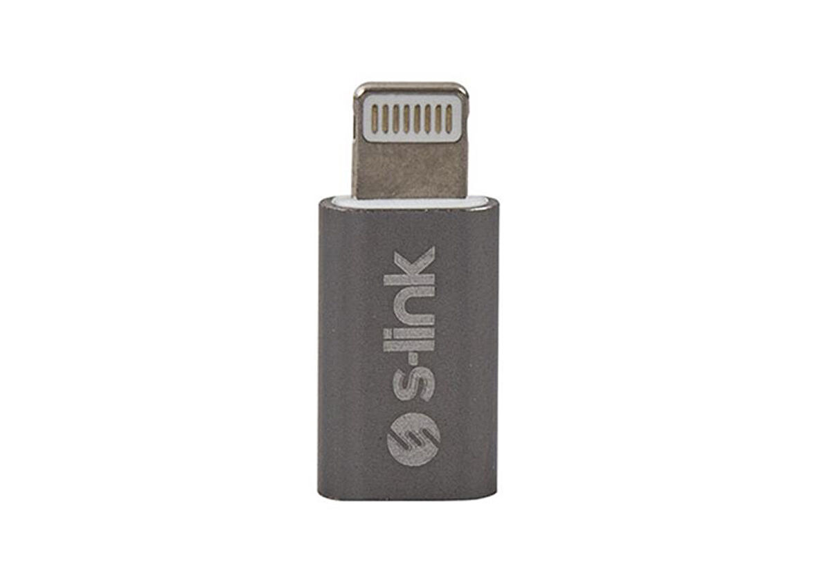 S-link SL-TA10 MicroUSB 5pin F to Lightning M Çevirici