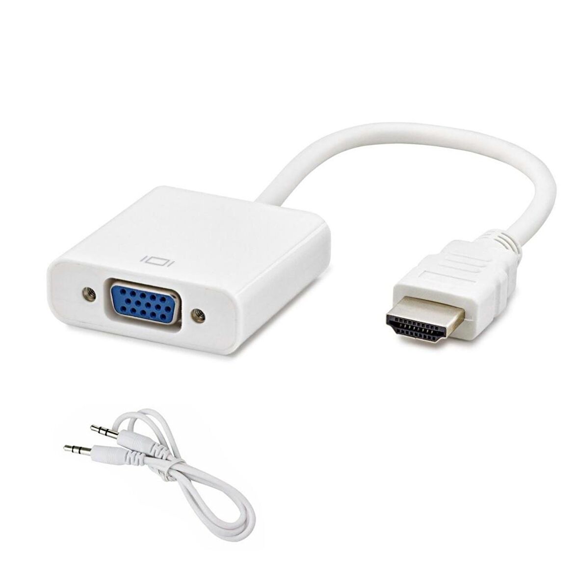 HDMI TO VGA + AUDİO ÇEVİRİCİ HYTECH HY-HV35