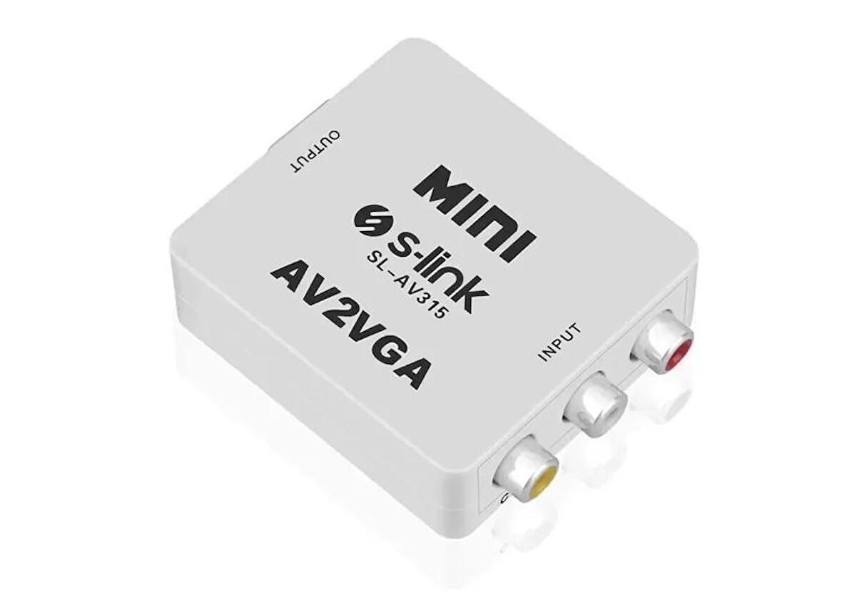 S Link Sl Av315 Vıdeo To Vga Çevirici / S Link
