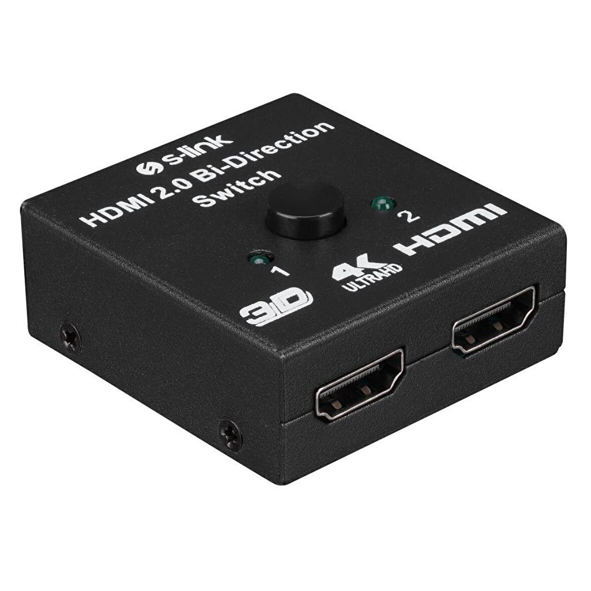 S-LINK SL-LU613 2'Lİ HDMI ÇİFT YÖNLÜ ÇOKLAYICI+SW