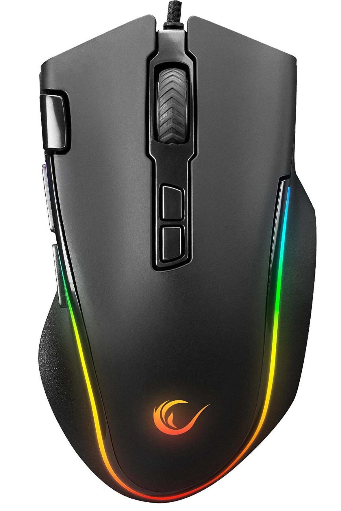 Rampage SMX-G72 GREEDY 8 Tuşlu Double Click Real RGB Ledli Makrolu 4800dpi Gaming Oyuncu Mouse