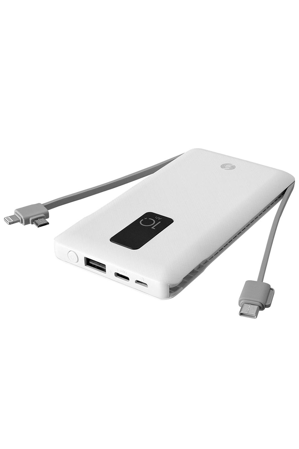 S-Link IP-T100C 10000 mAh Hızlı Şarj Powerbank Beyaz 