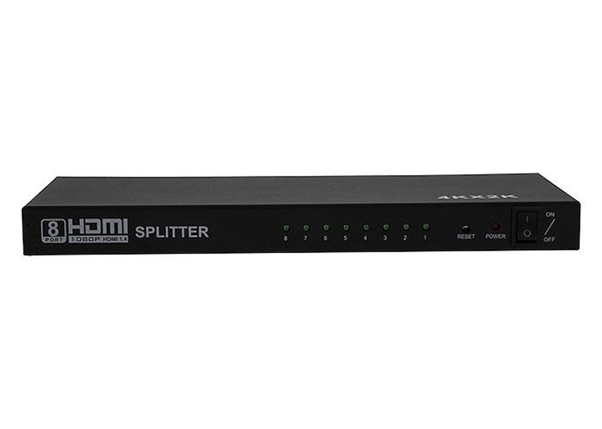 Hytech HY-LU8 8 Port 4K*2K HDMI Splitter