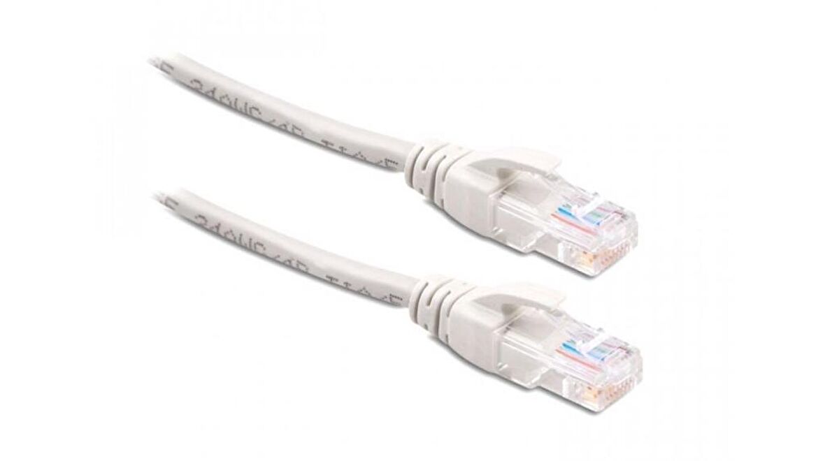 S-Link SL-CAT630 30 Mt UTP CAT6 24AWG Gri Patch Cord Kablo