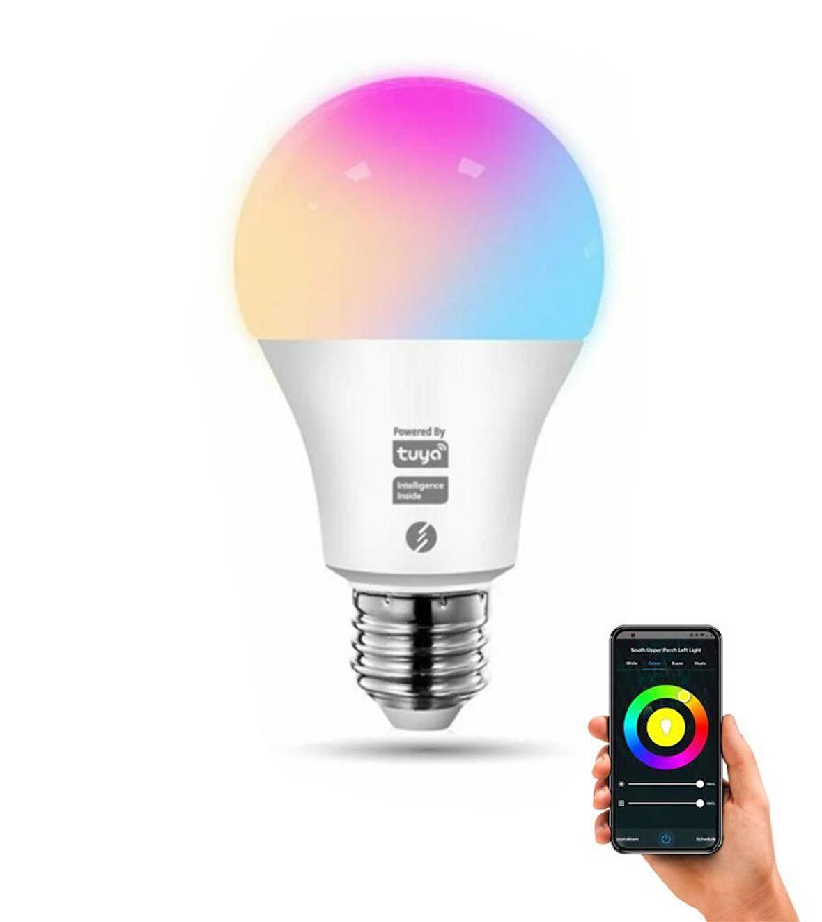 S-link SL-RGB15 Smart Wi-Fi Akıllı RGB Ampül 15W E27 Lamba