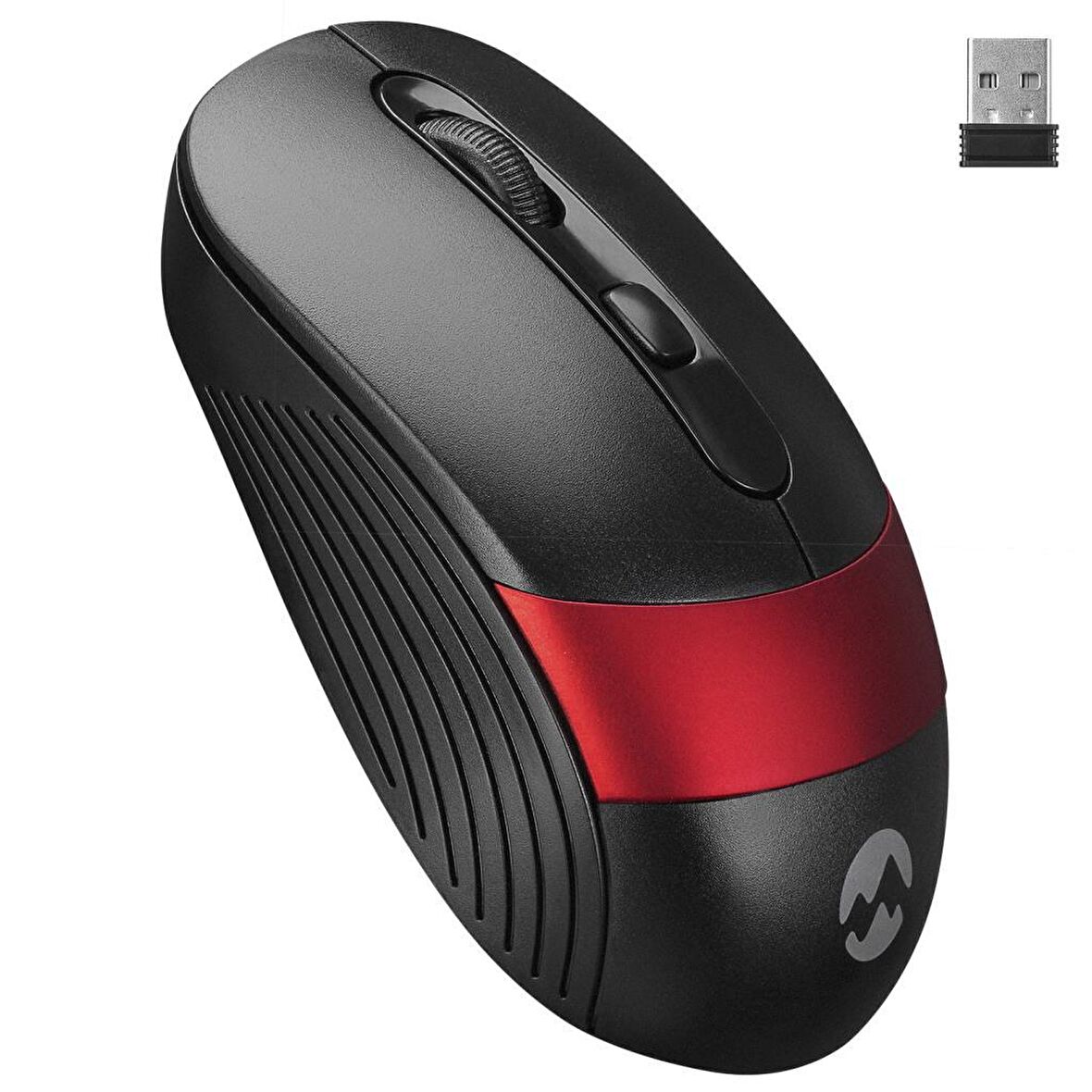 Everest SM-18 Usb Siyah-Kırmızı 2.4Ghz Optik Kablosuz Mouse