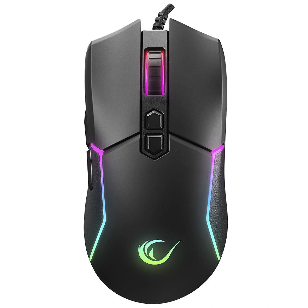 SMX-R28 COOL Usb Siyah RGB Işıklı+Macro 7200dpi / 1000hz Gaming Oyuncu Mouse