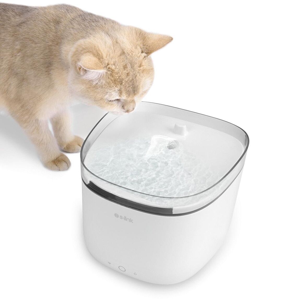 S-link SL-22 1.9 Litre Wifi Smart Mini Pro Tuya Pet Fountain/ Su Kabı