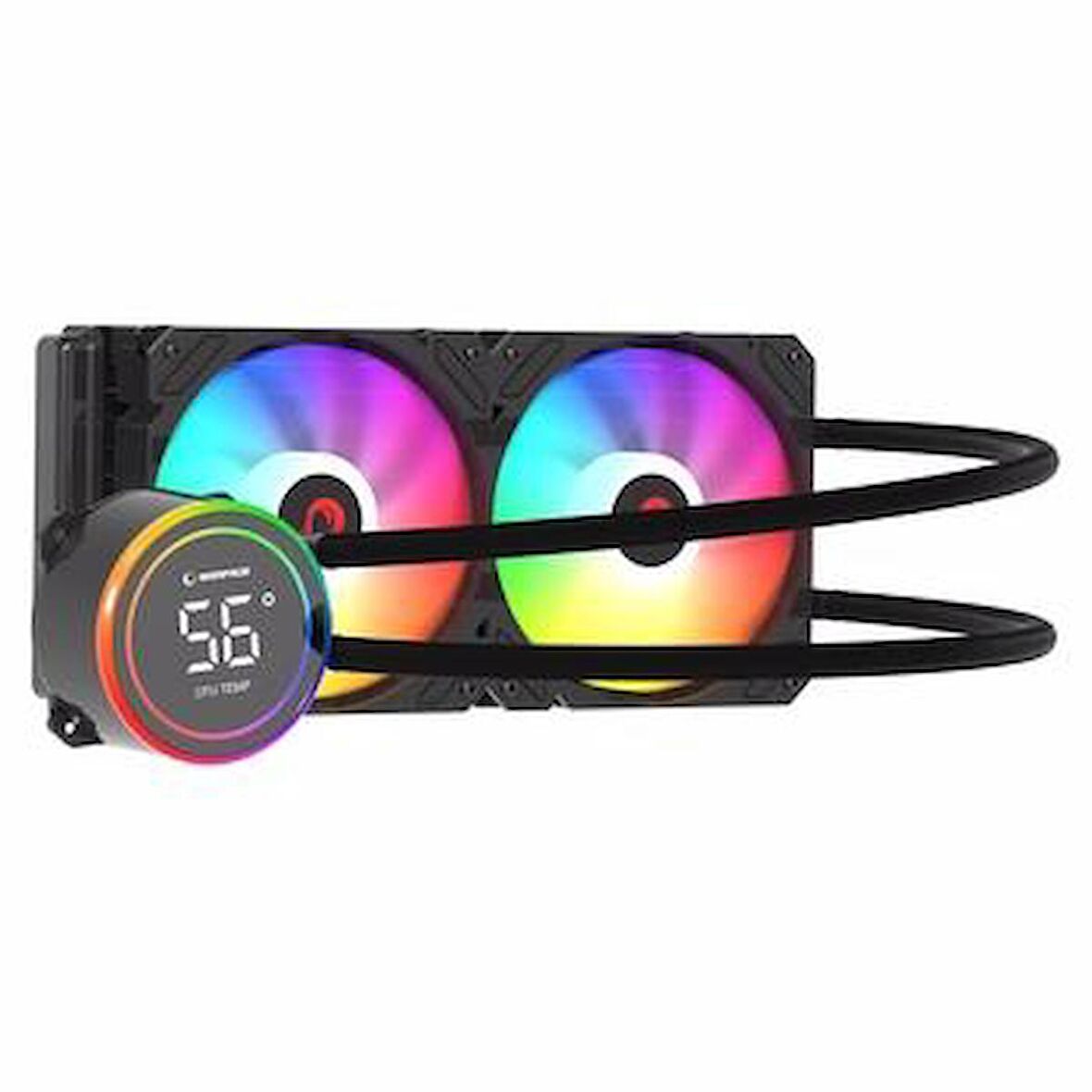 Rampage HELIOS C15 ARGB Sıcaklık Göstergeli 240mm İşlemci Sıvı Soğutucu