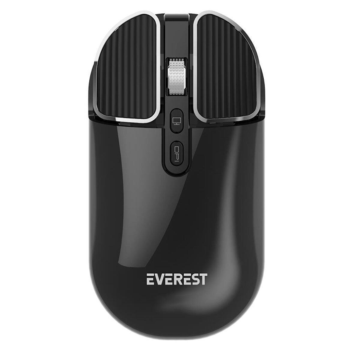 Everest Sm-620 2in1 Bluetooth 2,4ghz Şarjlı Siyah Süper Sessiz Mobil-tv-pc Destekli Kablosuz Mouse