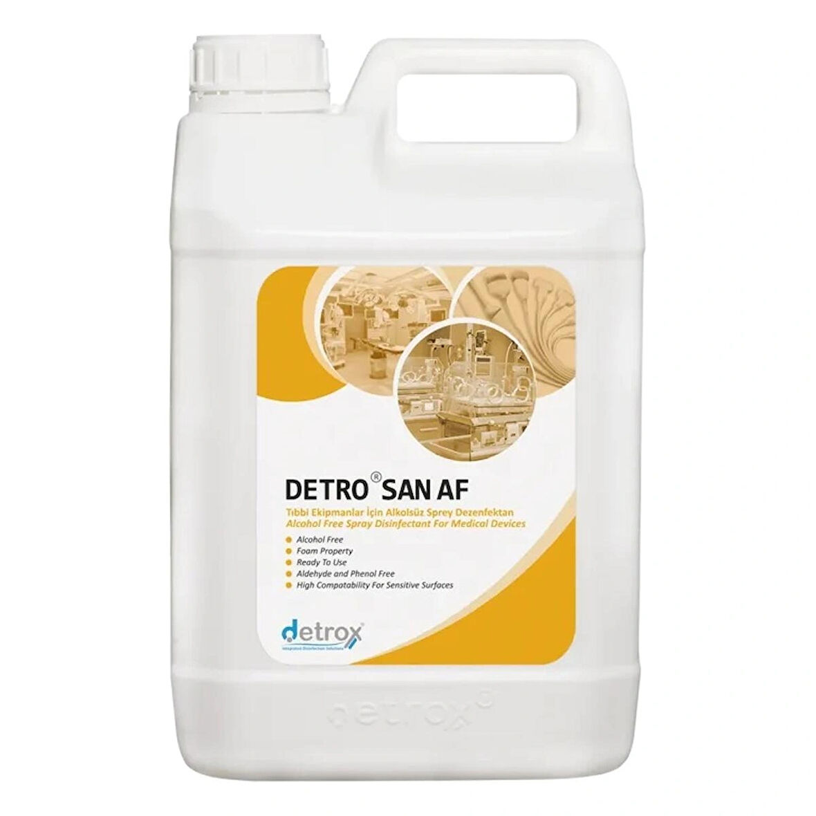Detro San AF Alkolsüz Sprey Dezenfektanı