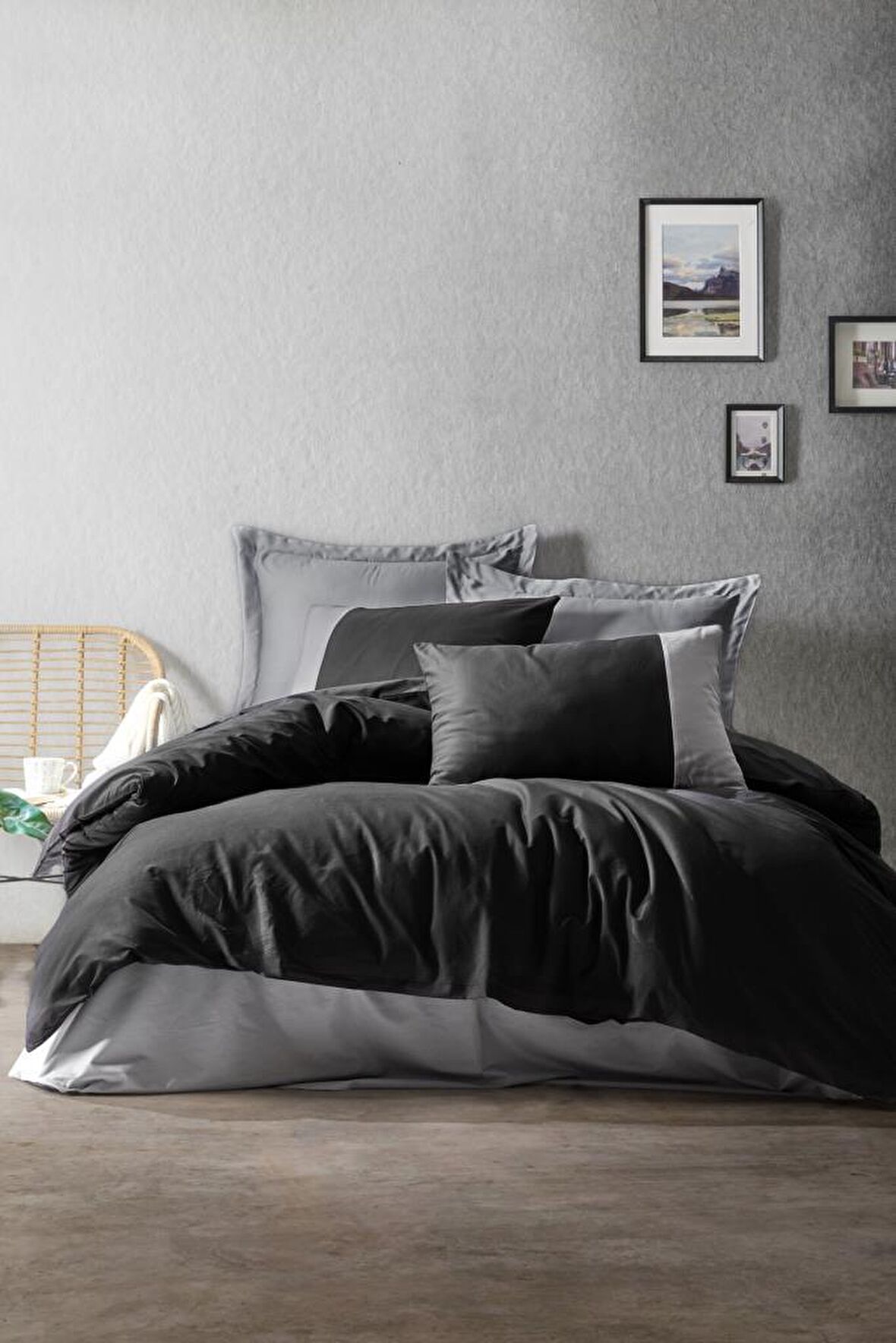 Cotton Box Plain Düz Pamuk Tek Kişilik Nevresim Takımı