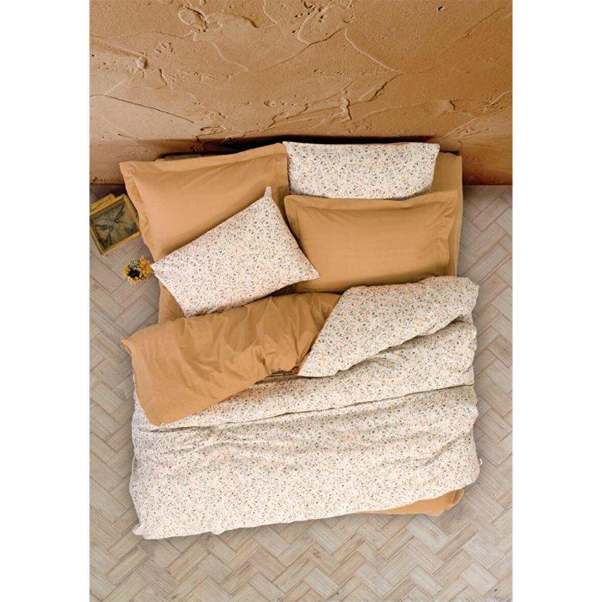 Cotton Box Petite Çiçekli Pamuk Çift Kişilik Nevresim Takımı