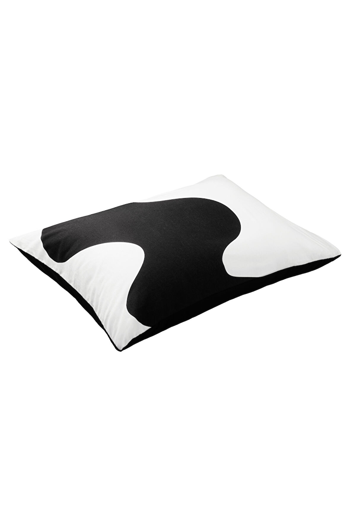 Cozy Home Mono Çift Taraflı Yastık Kılıfı Flow Siyah 50x70