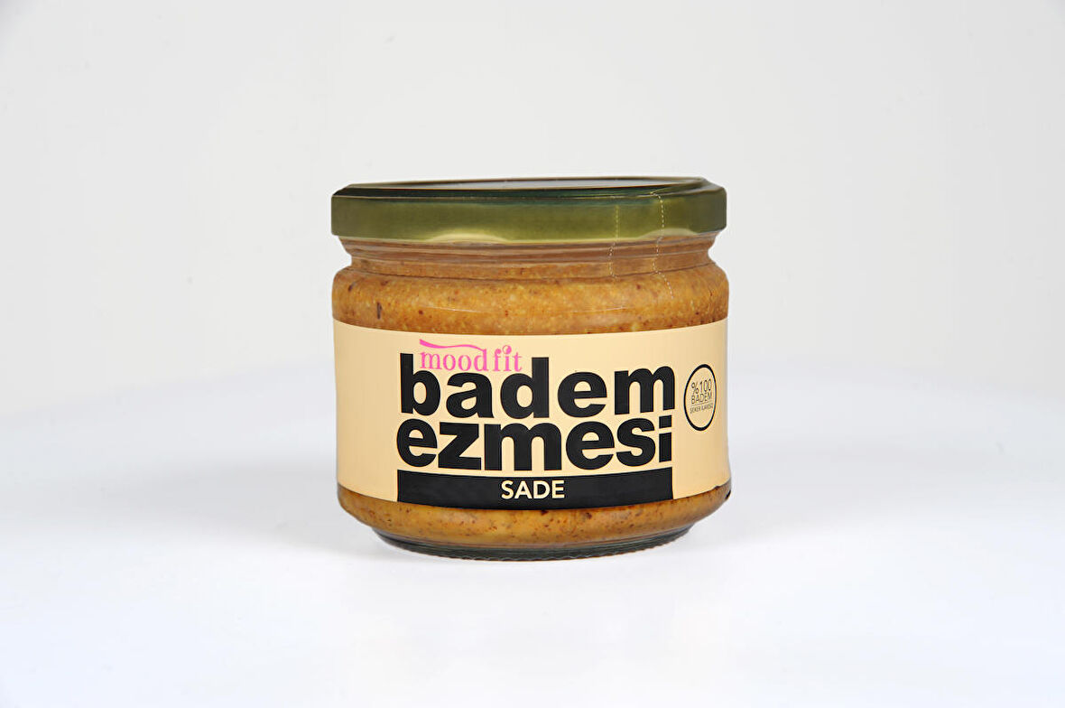 BADEM EZMESİ SADE %100 BADEM İÇERMEKTE 300 gr ŞEKERSİZ/TATLANDIRICISIZ/KATKISIZ/KORUYUCUSUZ