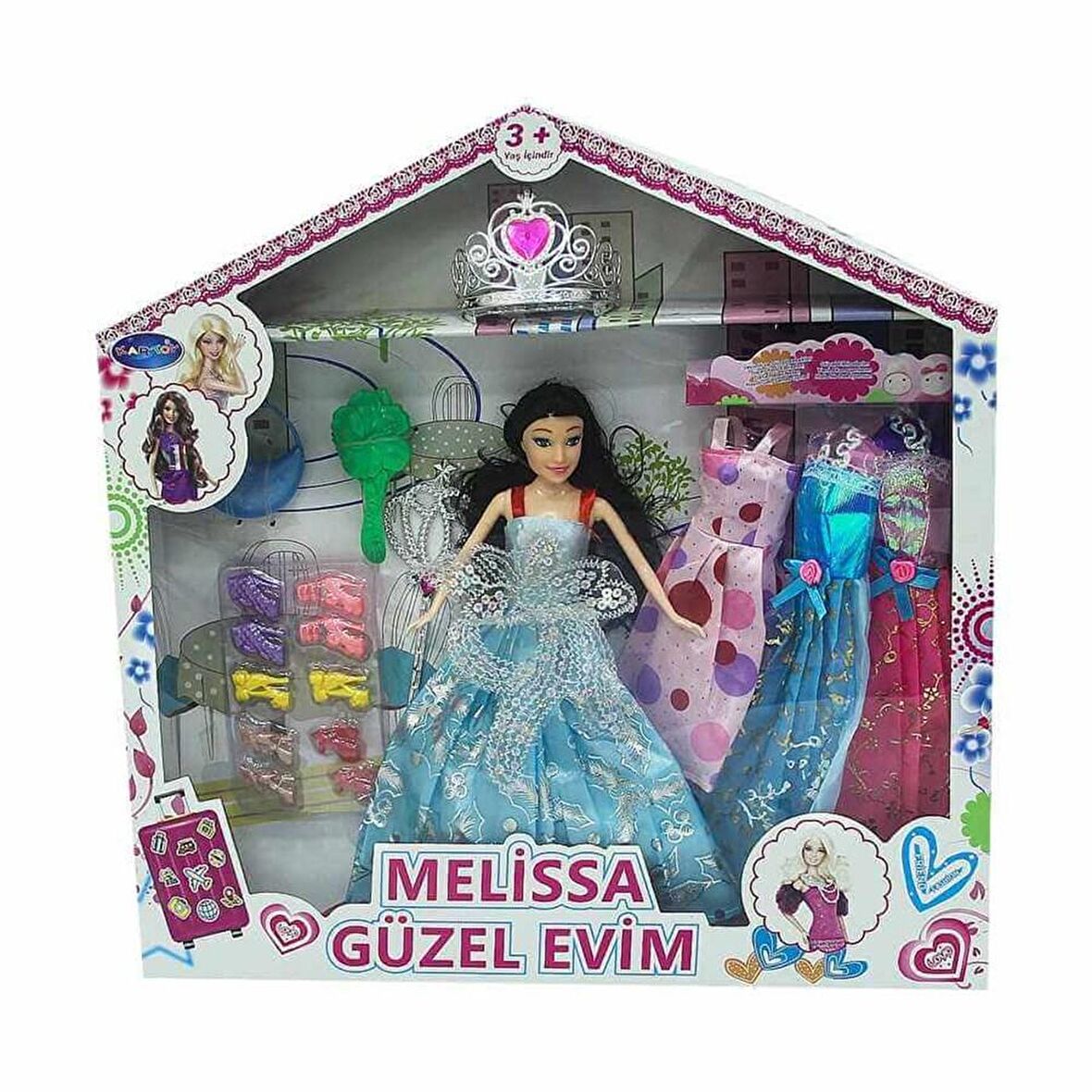 Karakuş Melissa Güzel Evim Bebeği