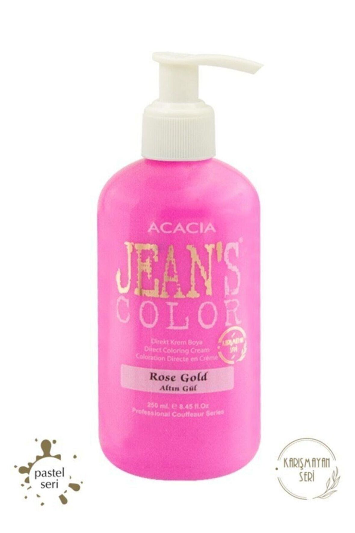 Jean's Color Altın Gül 250 Ml. Rose Gold Pastel