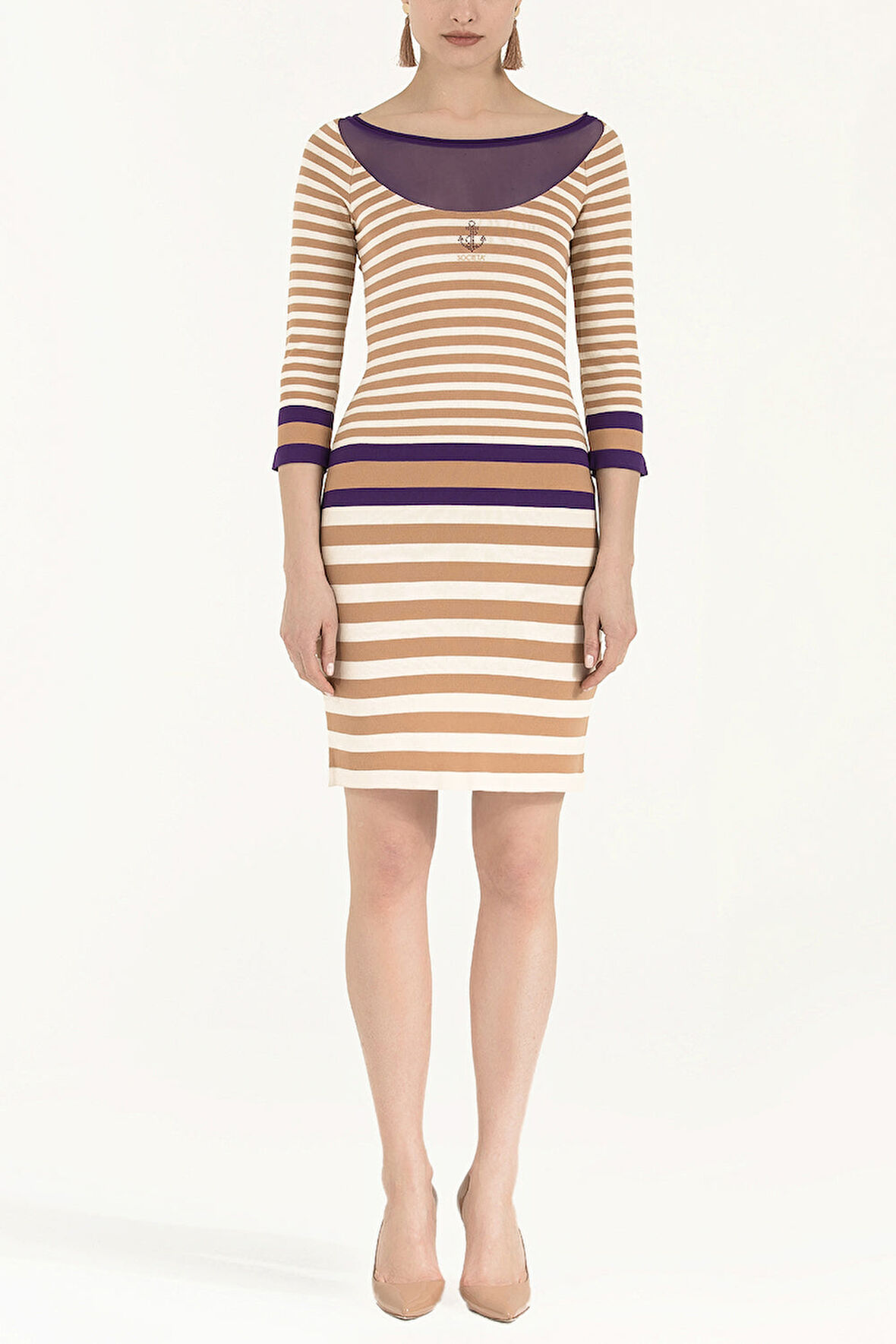 Taş Triko elbise 28058 | 42