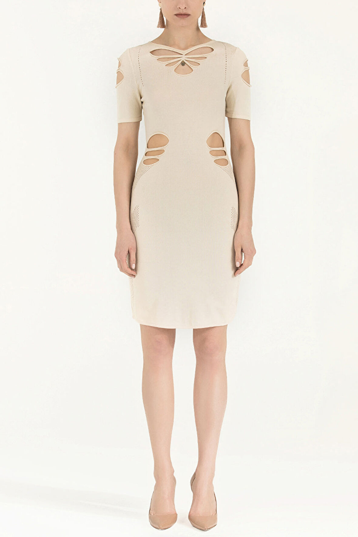 Taş Triko elbise 28101 | 44