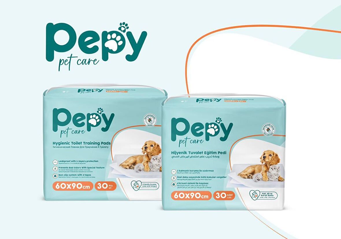 PEPY KAYDIRMAZ BANTLI KEDİ / KÖPEK TUVALET EĞİTİM PEDİ