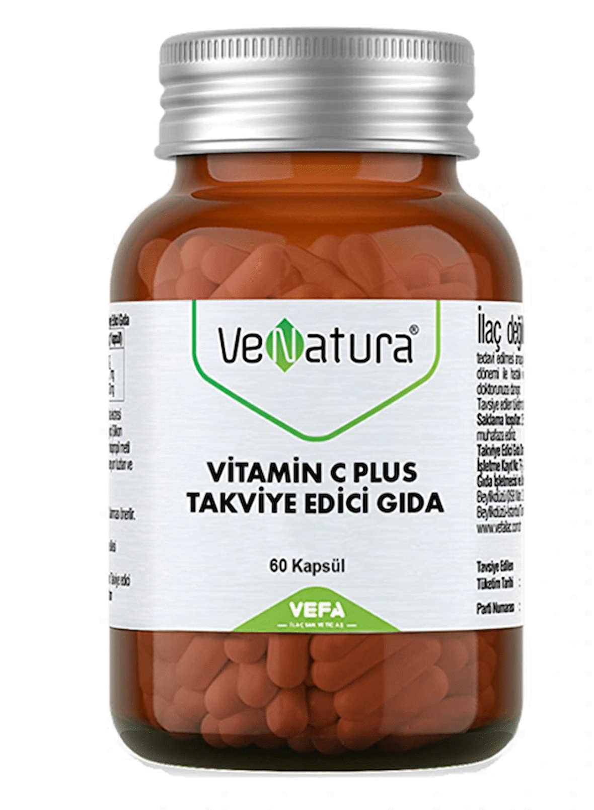 Venatura Vitamin C Plus 60 Kapsül