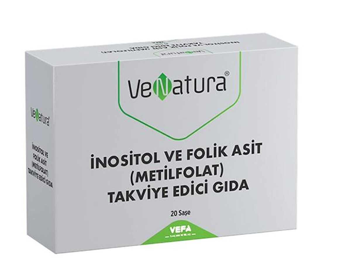 Venatura İnositol Ve Folik Asit 20 Saşe