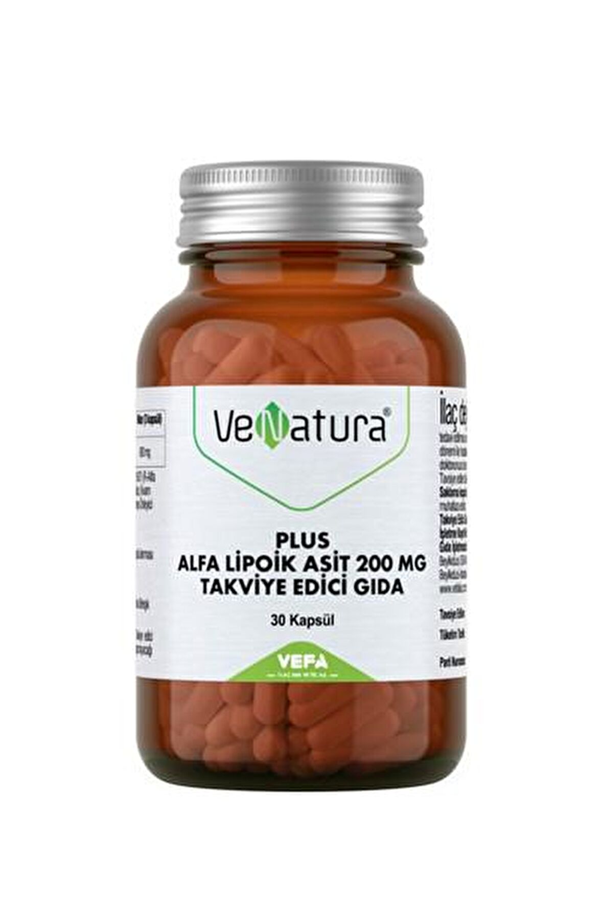VeNatura Plus Alfa Lipoik Asit 30 Kapsül