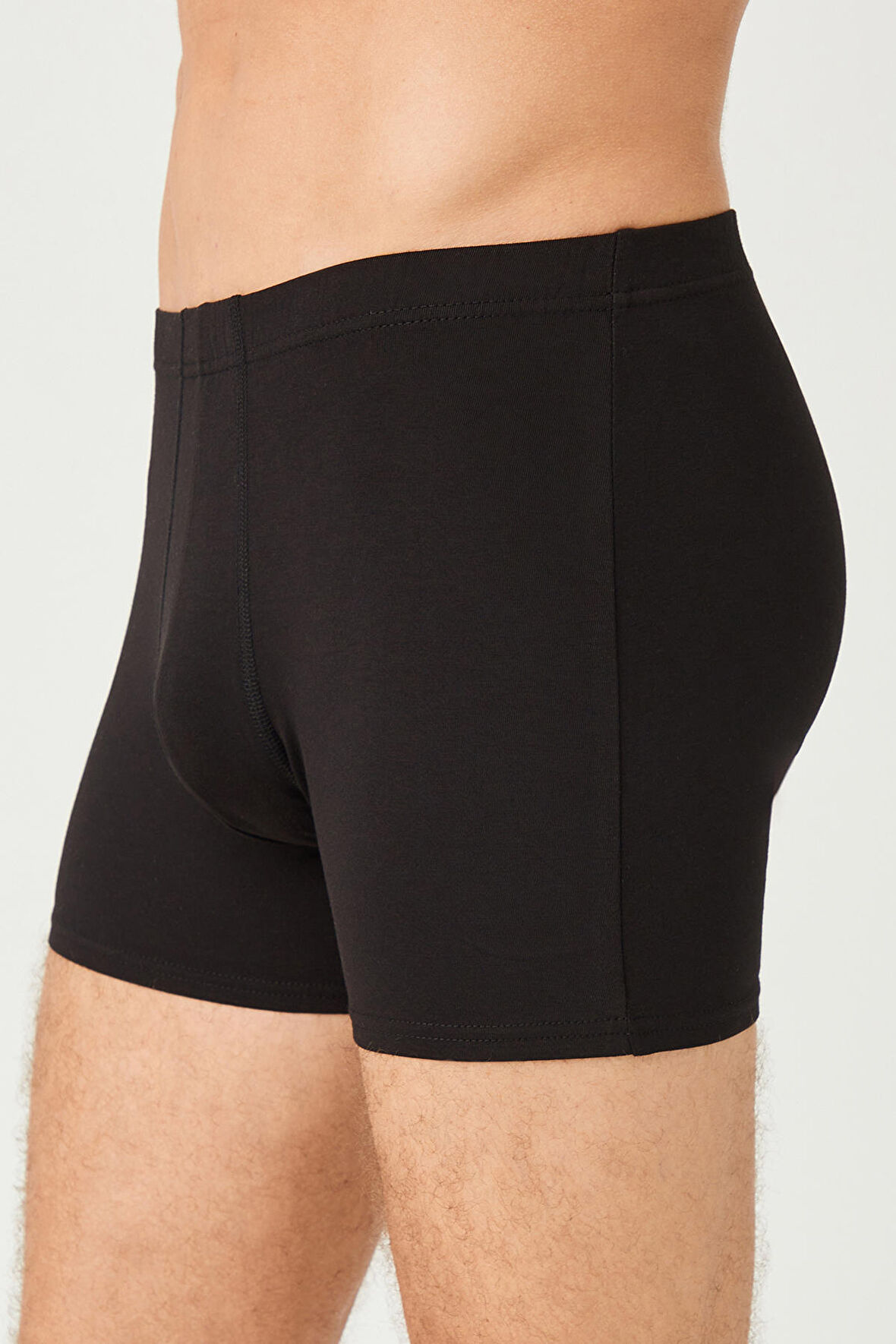 ERKEK PAMUKLU KLASİK LİKRALI BOXER 6'LI - 1151