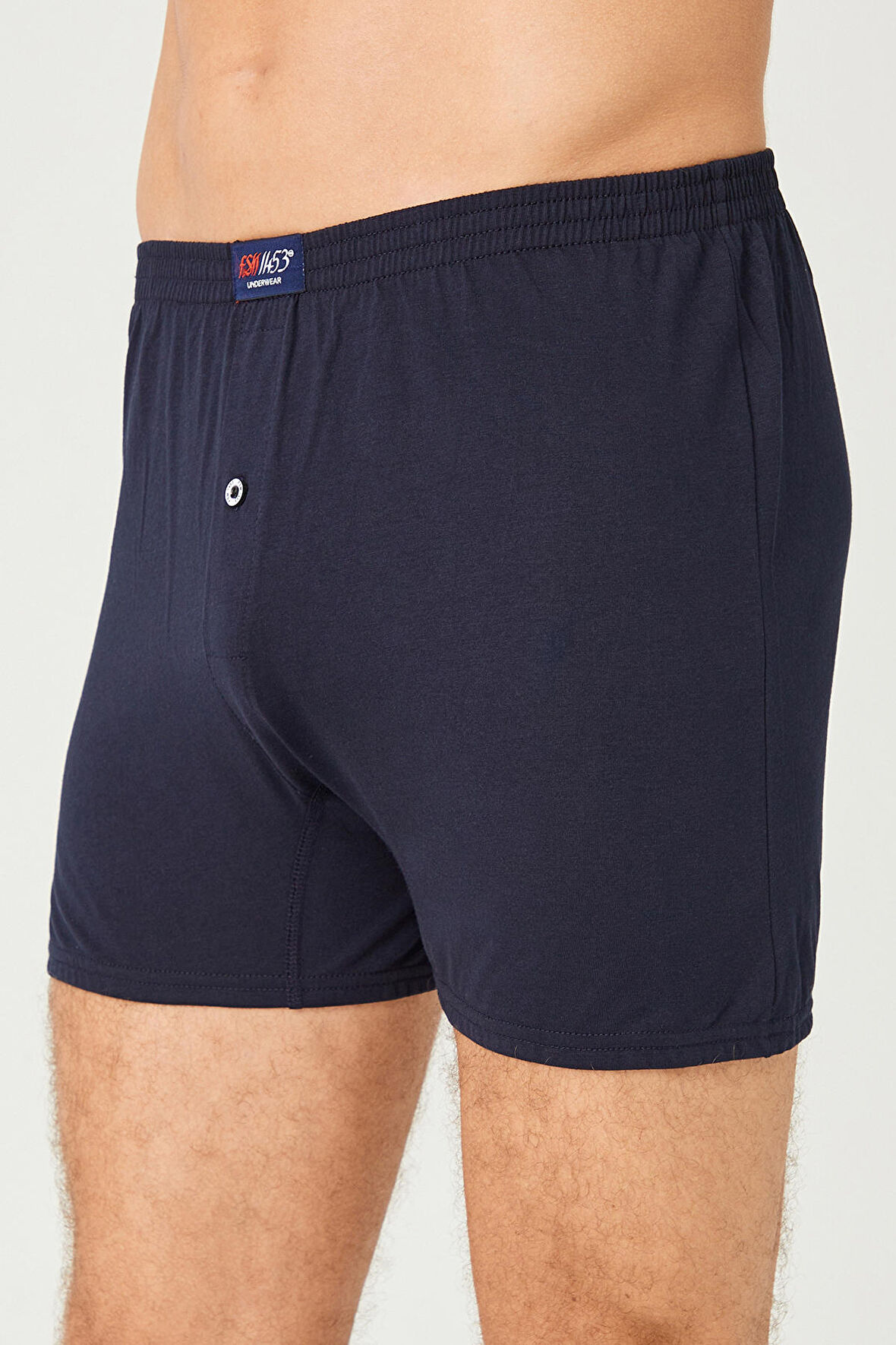 Erkek Pamuklu Klasi̇k Paçali Renkli̇ Boxer 6'LI - 620