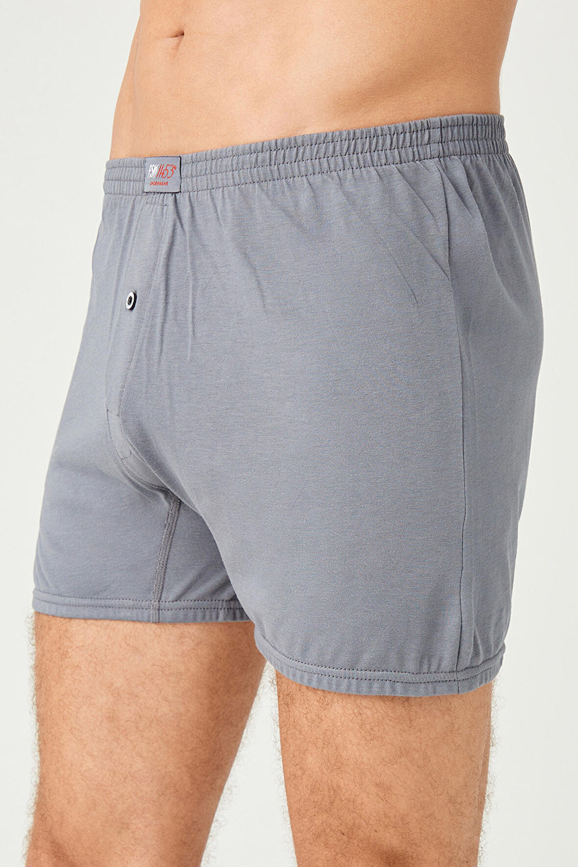 Erkek Pamuklu Klasi̇k Paçali Renkli̇ Boxer 6'LI - 620