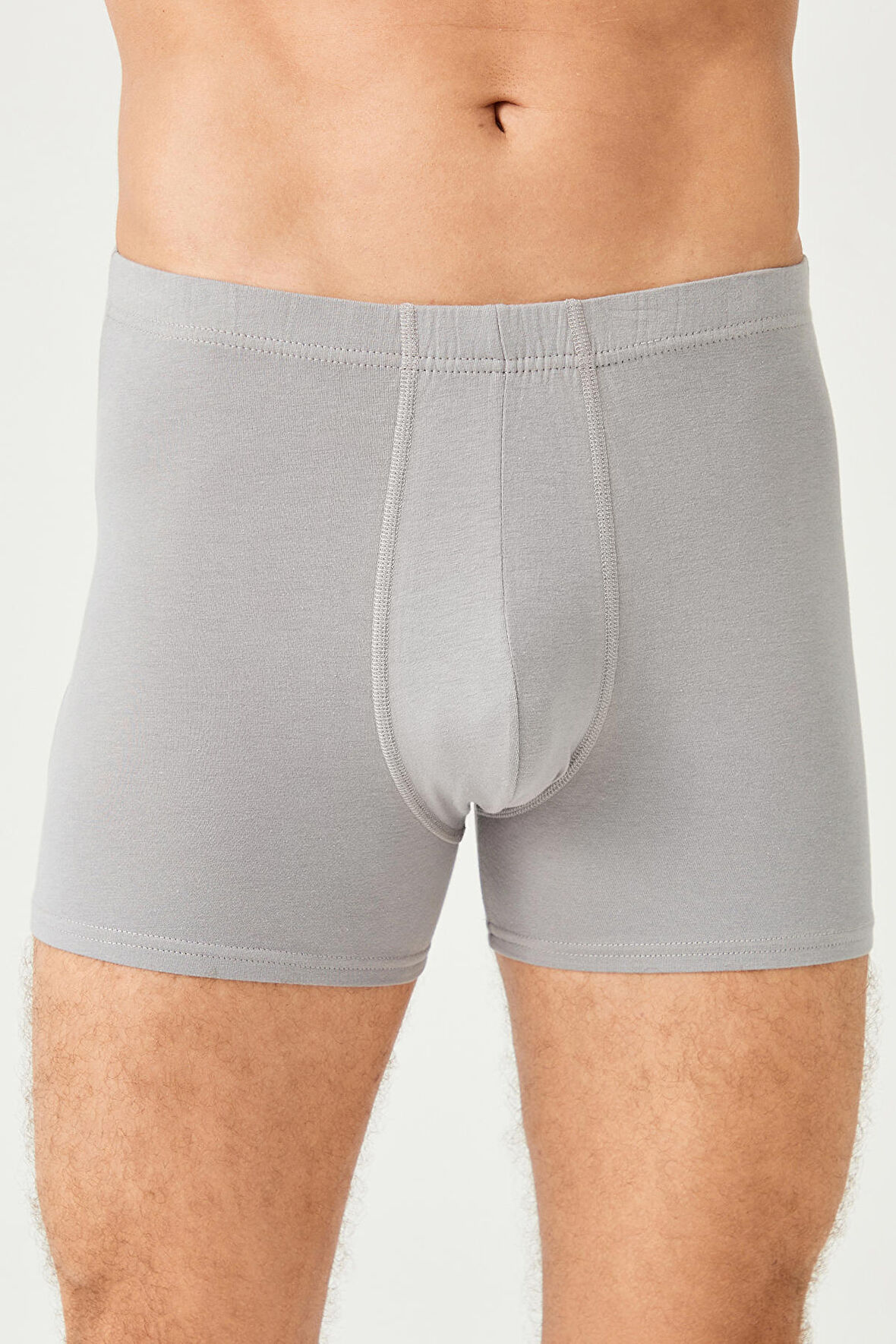 ERKEK PAMUKLU KLASİK LİKRALI BOXER 2'Lİ - 1151