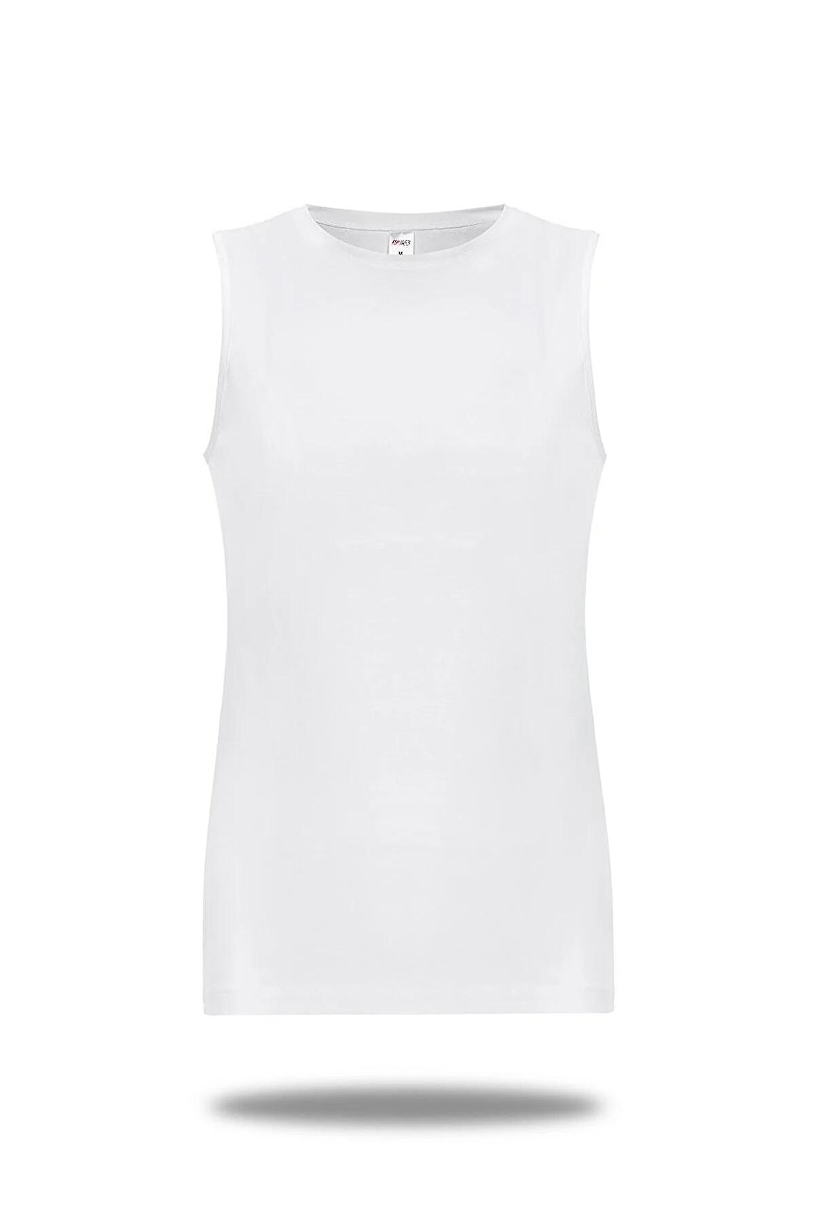 Kadın Pamuklu Sıfır Yaka Kolsuz likralı Üst 6'LI - 2278