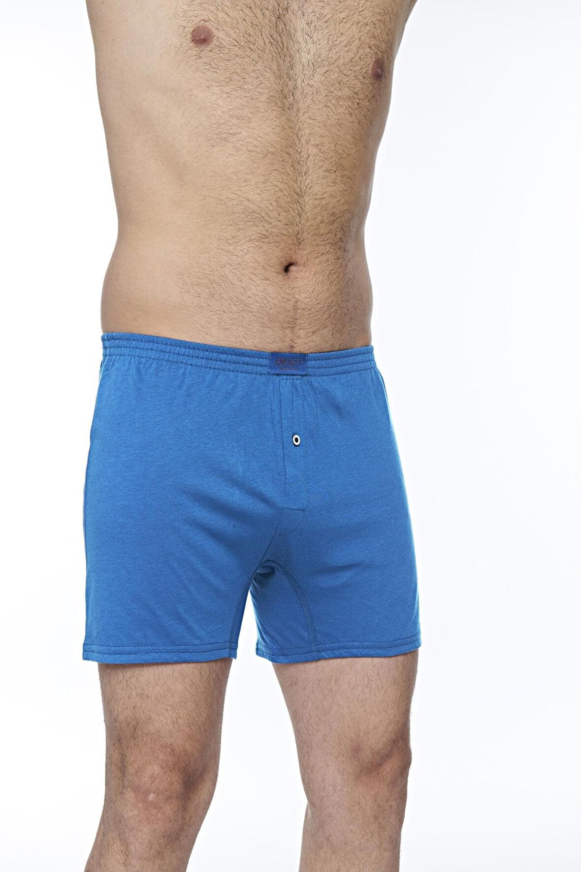 Erkek Pamuklu Klasi̇k Paçali Renkli̇ Boxer Atlantis 6'LI - 620