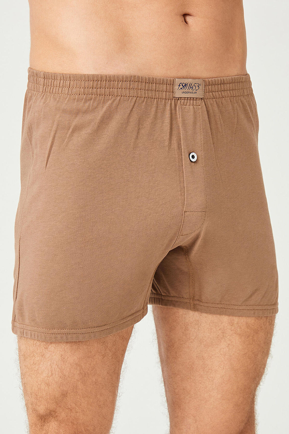 Erkek Pamuklu Klasi̇k Paçali Renkli̇ Boxer 2'Lİ - 620