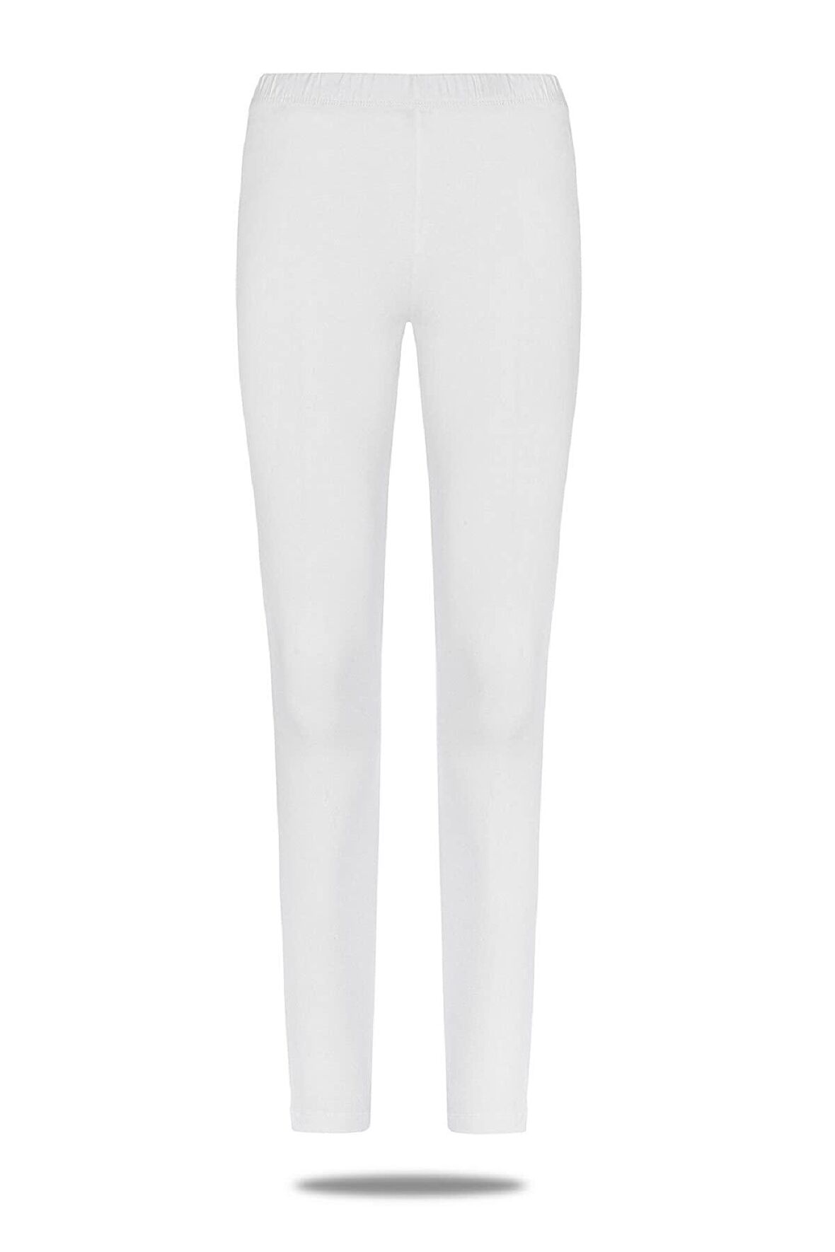 Kadın Modal Uzun Boy Orta Yüksek Bel Siyah Tayt - 4024 - 4067