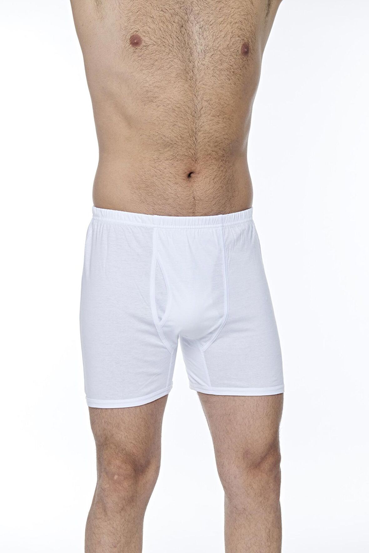 ERKEK BAMBU PAMUK SÜPREM PENYE COMFORT FİT KLASİK KISA PAÇALI BOXER KÜLOT 6'LI – 446