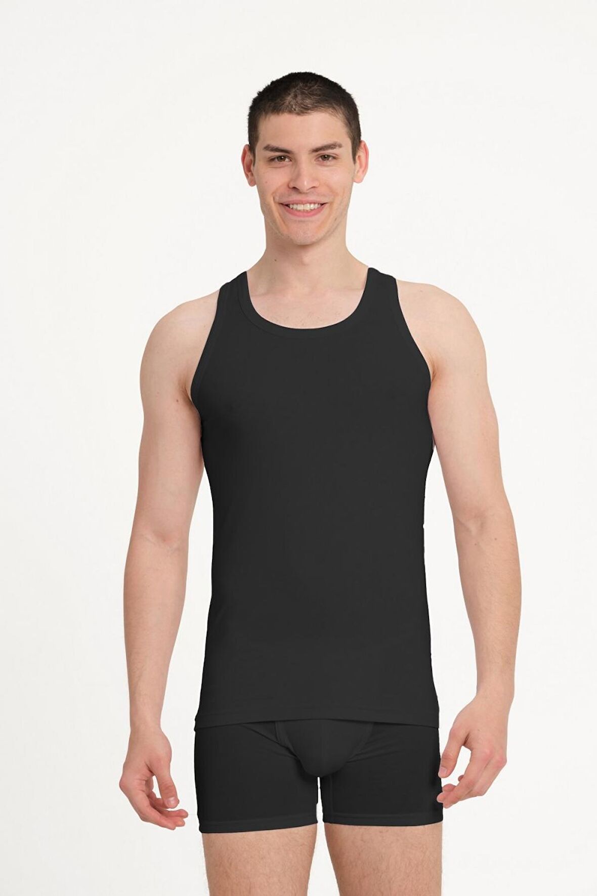 Erkek Pamuklu Modal Lüx Likralı Atlet 6'LI -1024