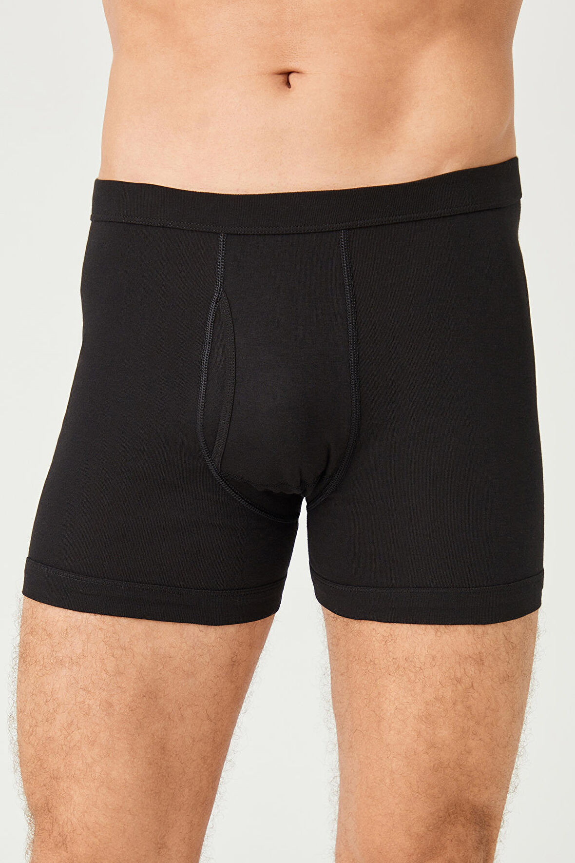 Erkek Pamuklu Süper İnce Ribana Boxer 6'LI - 1196