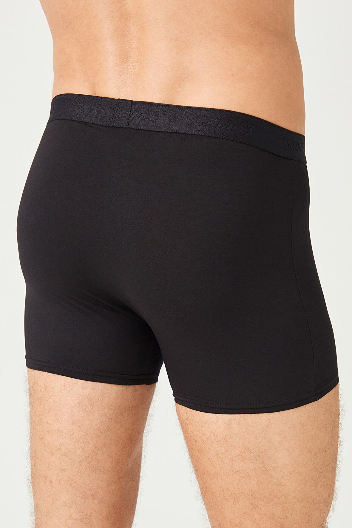 Erkek Bambu Serin Rahat Yumuşak Likralı Boxer -1210